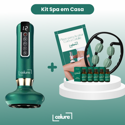 KIT 3 - Massageador Anti-Celulite Celure