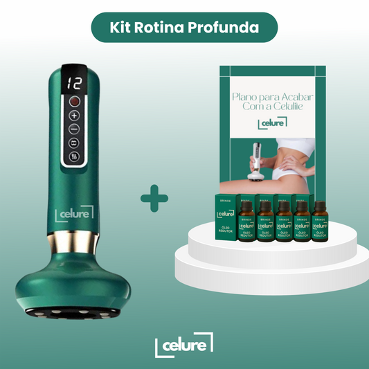 KIT 2  - Massageador Anti-Celulite Celure