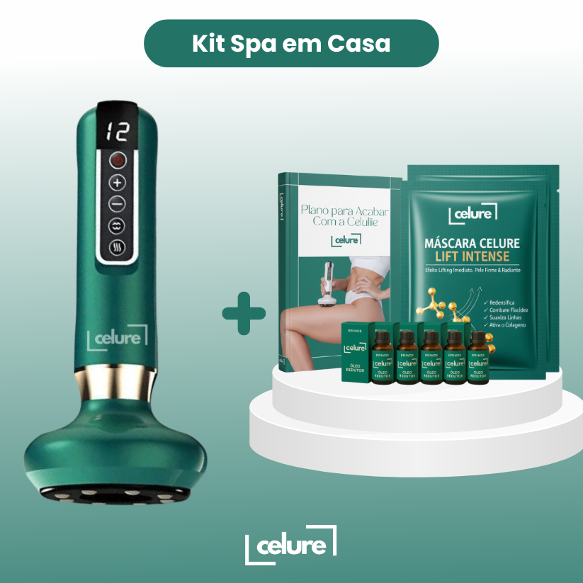 KIT 3 - Massageador Anti Celulite Celure
