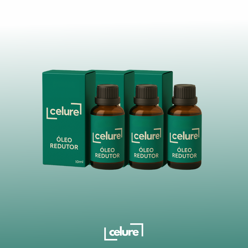 Kit 3 óleos anti-celulite
