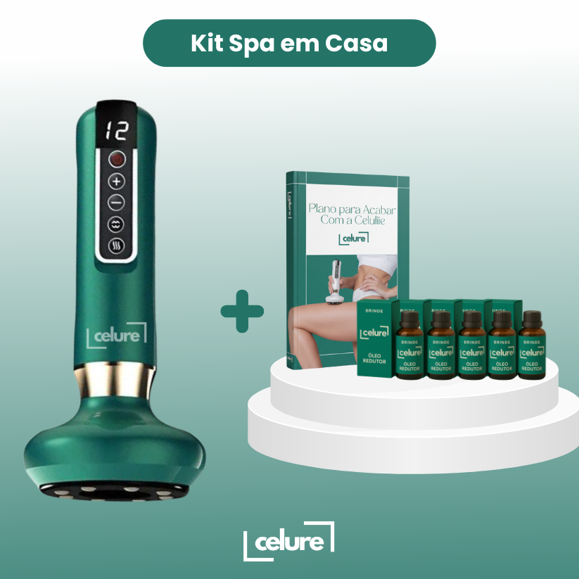 KIT 2  - Massageador Anti-Celulite Celure