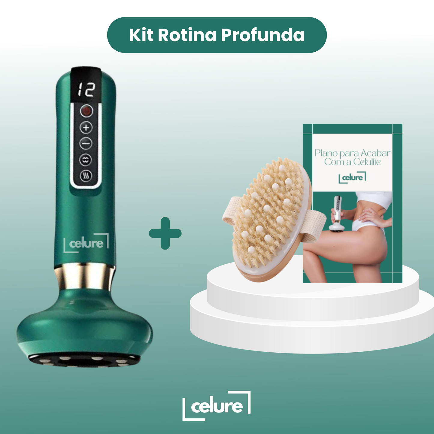 KIT 2 - Massageador Anti-Celulite Celure™