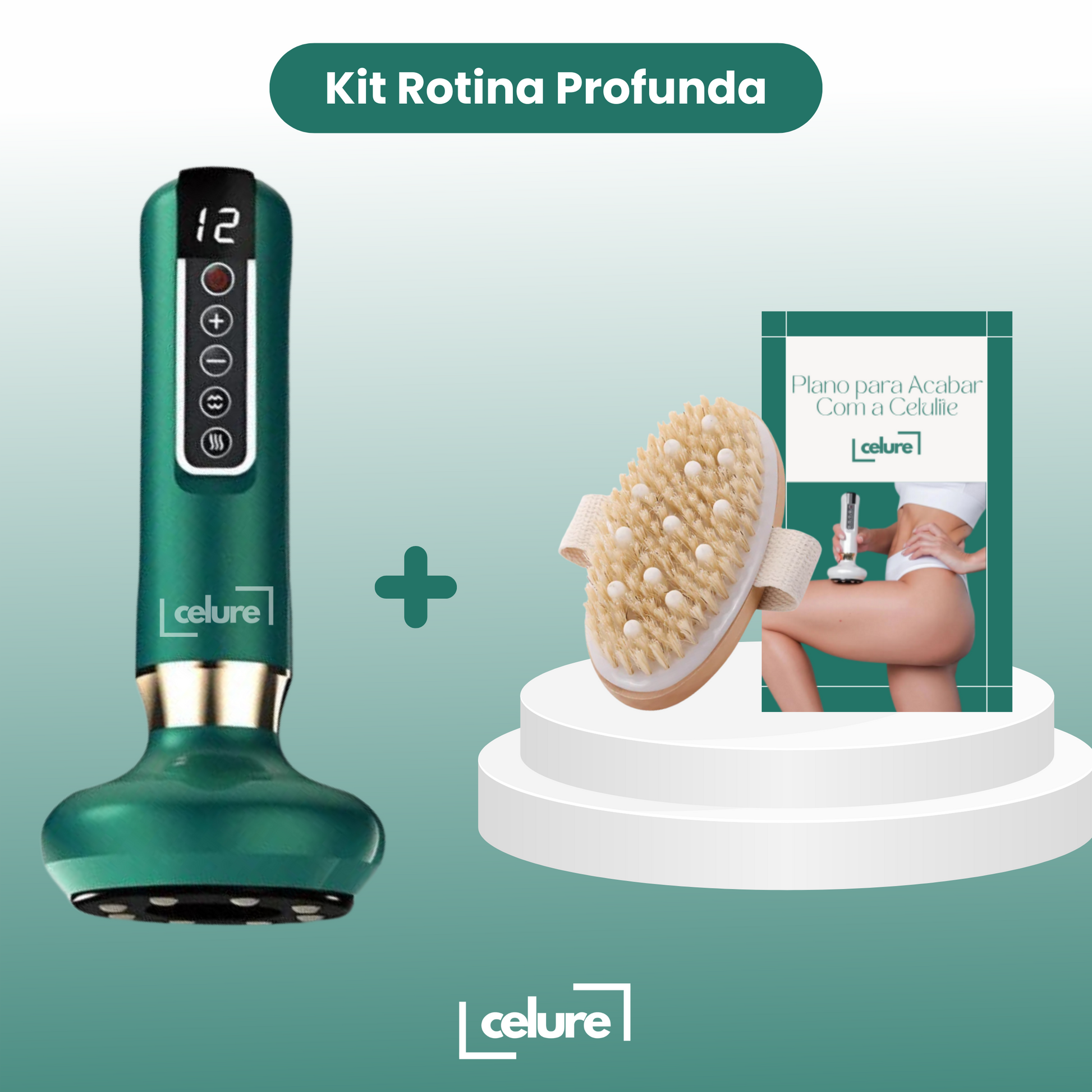 KIT 2 - Massageador Anti-Celulite Celure™