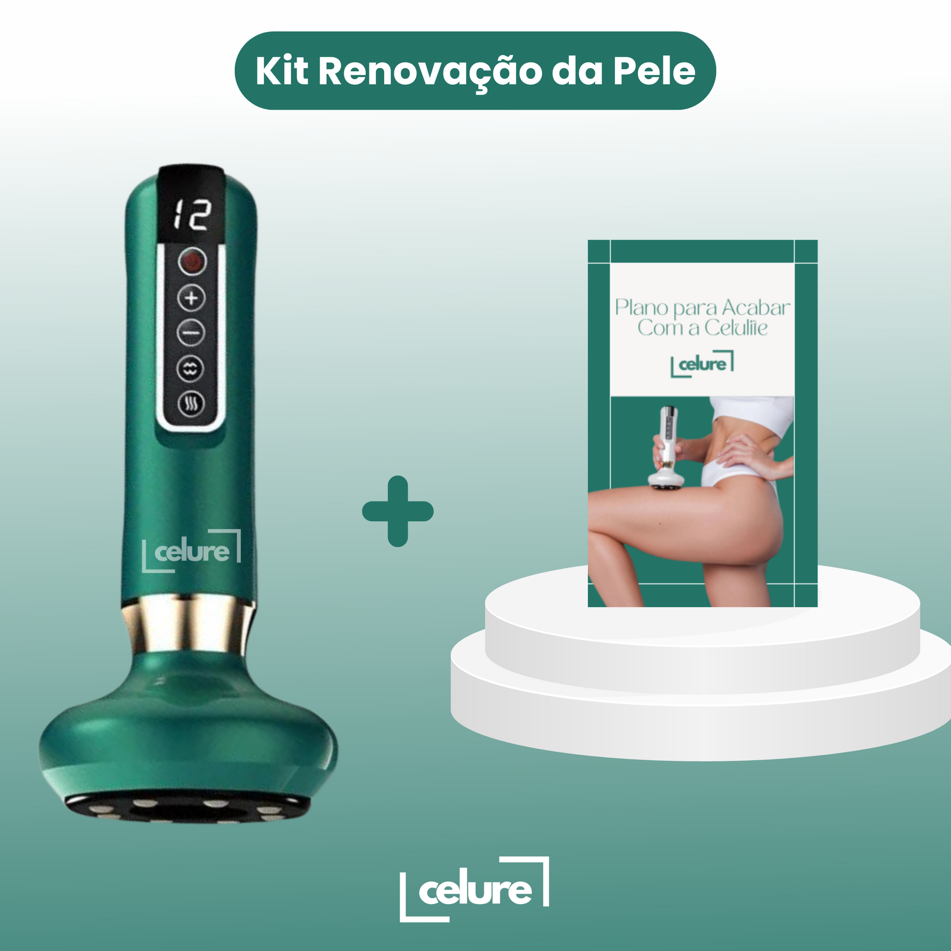 KIT 1  - Massageador Anti-Celulite Celure™