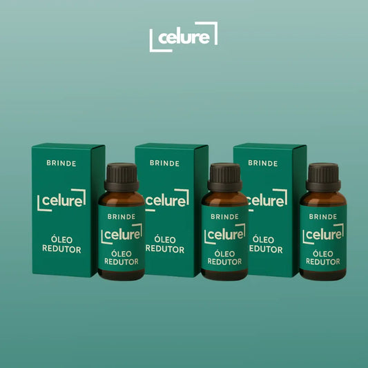 Kit 3 óleos anti-celulite